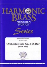 画像: 金管５重奏楽譜　管弦楽組曲第３番　（Orchestersuite Nr. 3 D-Dur (BWV 1068) ）　作曲／バッハ　編曲／Hans Zellner