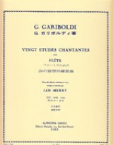 画像: フルート教材　20の旋律的練習曲 作品88(20 Etudes Chantantes Op.88)　作曲/ガリボルディ,ジュゼッペ(Gariboldi, Giuseppe.)　編曲/Merry≪日本語版、日本語訳つき≫