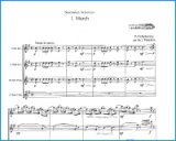 画像: フルート４重奏楽譜）チャイコフスキー 「くるみ割り人形」 小品集【Flute Ensemble LYNXコレクション】