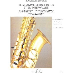 画像: サックス教材　 接続音階とインターヴァルの練習(Les Gammes Conjointes et en Intervalles)　作曲/ロンデックス(Londeix,Jean-Marie.)