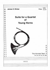 画像: ホルン4重奏楽譜 　若者のホルン四重奏のための組曲　作曲／ジェームズ　ウィンター 【2013年12月取扱開始】