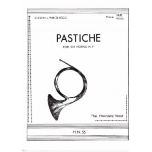 画像: ホルン6重奏楽譜 ホルン六重奏のためのパスティッシュ　作曲／スティーブン　ウィンターエッグ 【2013年12月取扱開始】