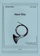 画像: ホルン3重奏楽譜 ホルン三重奏のためのホルントリオ　　作曲／ミッチェル　キビー 【2013年12月取扱開始】