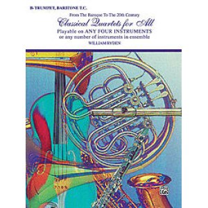 画像: Classical Quartets for All（４重奏楽譜）　B-Flat Trumpet, Baritone T.C.　（フルスコアのみ）