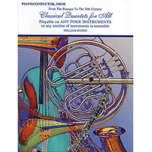 画像: Classical Quartets for All（４重奏楽譜）Trombone, Baritone B.C., Bassoon, Tuba　（フルスコアのみ）