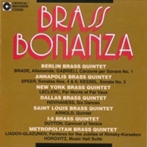 画像: CD　ブラス名演集／BRASS BONANZA　【2014年6月30日発売】