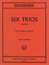 画像: フルート３重奏楽譜　Six Trios,Vol.2／6つの3重奏曲 第2巻　作曲／フランソワ・ドゥヴィエンヌ【2014年8月取扱開始】
