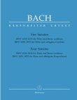画像1: フルートソロ&ピアノ楽譜　４つのソナタ（４　Sonaten　h-moll　BWV.1030,1032,1034,1035）　作曲／バッハ（Bach.J.S）　監修（編曲）／【2014年12月取扱開始】