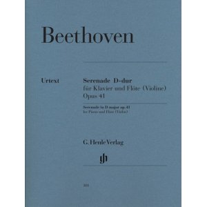 画像: フルートソロ&ピアノ楽譜　セレナーデ（Serenade　Op.41）　作曲／ベートーヴェン（Beethoven）　監修（編曲）／Gerlach【2014年12月取扱開始】