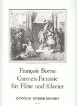 画像: フルートソロ&ピアノ楽譜　カルメン幻想曲（Carmen　Fantasie）　作曲／ボルヌ（Borne,F.）　監修（編曲）／【2014年12月取扱開始】