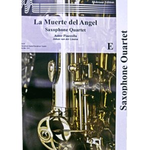 画像: サックス４重奏楽譜　天使の死（La Muerte del Angel ）　作曲／アストル・ピアソラ　編曲／Linden【2015年7月6日入荷】