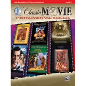 画像: チェロソロ楽譜　Classic Movie Instrumental Solos for Strings   【2015年9月取扱開始}