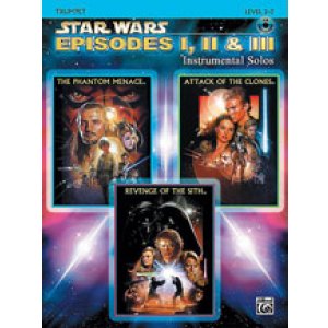 画像: トランペットソロ楽譜　Star Wars®: Episodes I, II & III Instrumental Solos 【2015年9月取扱開始】