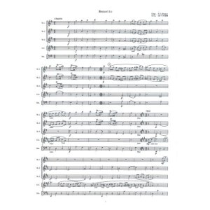 画像: ダブルリード５重奏楽譜　アイネクライネナハトムジークより 第3楽章　【2015年9月取扱開始】