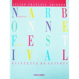 画像: 金管５重奏楽譜【セール品】　NARBONNE  FESTIVAL  作曲／ZBINDEN