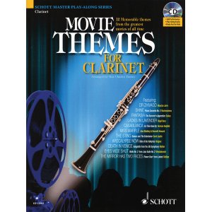 画像: Bbクラリネットソロ楽譜　Movie Themes for Clarinet　【2016年10月取扱開始】