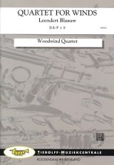 画像: 木管４重奏楽譜　カルテット　作曲：L.ブラオウ 【2017年8月取扱開始】 