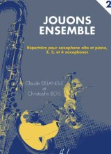 画像: サックスソロ＆ピアノ~４重奏楽譜　Jouons Ensemble　Volume 2　【2017年9月20日入荷】