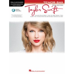 画像: テナーサックスソロ楽譜　Taylor Swift - 2nd Edition　 (プレイ・アロング音源ダウンロード版) Shake It Off 入り！ 　【2018年2月取扱開始】
