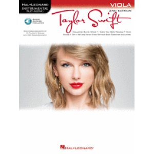 画像: ビオラソロ楽譜　Taylor Swift - 2nd Edition　(プレイ・アロング音源ダウンロード版)  【2018年2月取扱開始】