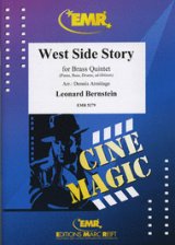 画像: 金管5重奏楽譜 ウエストサイドストーリー（West Side Story）　作曲レナード・バーンスタイン　編曲Dennis Armitage　【2018年9月17日入荷】