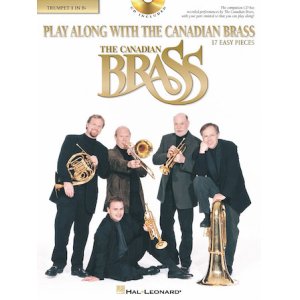 画像: 【お取り寄せ対応商品】トランペットソロ楽譜　Play Along with The Canadian Brass 17 Easy Pieces 　2nd Trumpet 　CD付【2020年2月取扱開始】