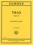 画像1: フルート3重奏楽譜　Trio,Op.24／3重奏曲 作品24　作曲 Caspar Kummer／カスパール・クンマー　【2020年8月取扱開始】