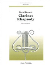 画像: クラリネット4重奏楽譜　Clarinet Rhapsody／クラリネット・ラプソディ　作曲：David Bennett／デイヴィッド・ベネット　【2020年8月取扱開始】