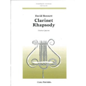 画像: クラリネット4重奏楽譜　Clarinet Rhapsody／クラリネット・ラプソディ　作曲：David Bennett／デイヴィッド・ベネット　【2020年8月取扱開始】