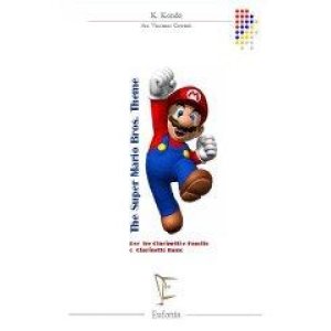 画像: クラリネット4重奏楽譜　The Super Mario Bros. Theme／「スーパーマリオブラザーズ」のテーマ　映画でも大人気！　【2023年6月取扱開始】