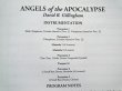 画像2: 打楽器8重奏楽譜  ヨハネ黙示録の天使たち(Angels of the Apocalypse)　作曲／ギリングハム