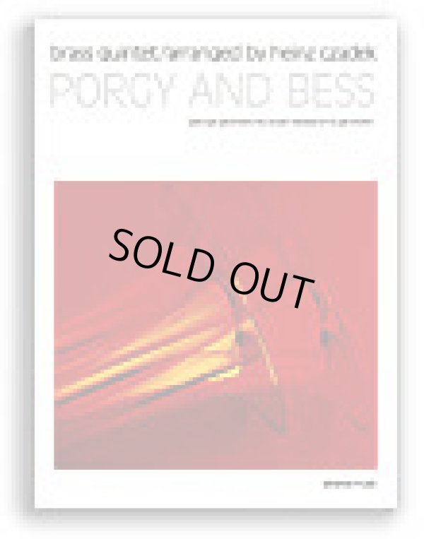 画像1: 金管5重奏楽譜　組曲「ポギーとベス」　作曲／G,ガーシュイン　編曲／H.Czadek【2015年7月23日再入荷】