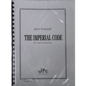 画像: 打楽器４重奏楽譜 　ジ・インペリアル・コード（The Imperial Code）　作曲／ジェリー・グラスティル（Jerry Grasstail）　