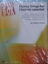 画像: クラリネット4重奏楽譜　ディズニー・ソングス（Disney　Songs　for　Clarinet　Quartet）　作曲／-　編曲／ケルネン