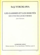 画像: クラリネット教本　音階と運指（Gammes et Ｌes Doigtés, Les sous toutes leurs formes）　作曲／横川晴児（Yokokawa, Seiji）