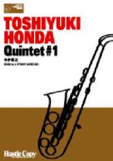 画像: サックス５重奏楽譜　"Quintet #1"　作曲／TOSHIYUKI HONDA