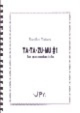 画像: 打楽器３重奏楽譜　たたずむ　TA・TA・ZU・MU♯1　作曲者/編曲者：高良久美子