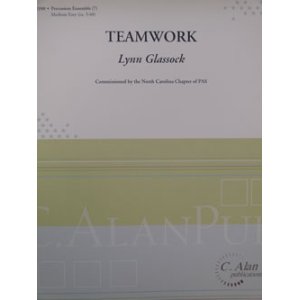 画像: 打楽器７重奏楽譜　TEAMWORK（チームワーク）　作曲／Lynn　Glassock