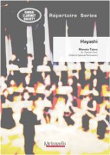 画像: クラリネット８重奏＋オプションパーカッション楽譜　　Hayashi：囃し　作曲：田地野正人