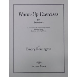 画像: トロンボーン教材　ウオームアップ（Warm-UP　Exercises)　作曲／レミントン（Remington,E.)