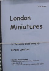 画像: 金管アンサンブル楽譜　10重奏　ロンドンの小景　ラングフォード作曲