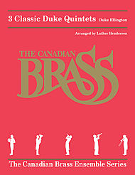画像1: 金管5重奏楽譜　3 Classic Duke Quintets　（By The Canadian Brass）