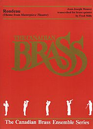 画像1: 金管5重奏楽譜　Rondeau (Theme from Masterpiece Theatre)　（By The Canadian Brass）