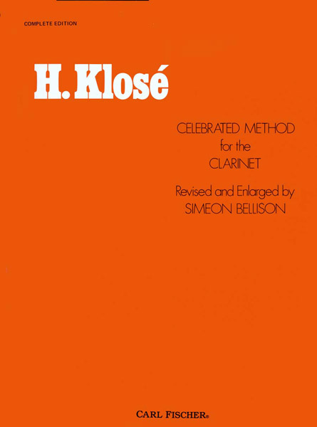 画像1: クラリネット教材　有名な教則本（Celebrated Method）　作曲/クローゼ，Ｈ．（Klose,H.)