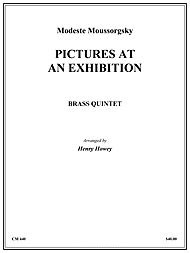画像1: 金管5重奏楽譜　展覧会の絵（Pictures at an Exhibition）　作曲／ムソルグスキー　編曲／Henry Howey