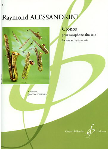 画像1: アルトサックスソロ楽譜　クロノス（Cronos）　作曲／アレッサンドリーニ（Alessandrini.R）