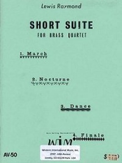 画像1: 金管４重奏楽譜　金管四重奏のための小組曲 作曲／ルイス　レイモンド　【2012年11月取扱開始】