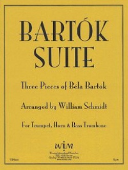 画像1: 金管３重奏楽譜　金管三重奏のためのバルトーク組曲 作曲／ベラ　バルトーク　編曲／ウィリアム・シュミット　【2012年11月取扱開始】