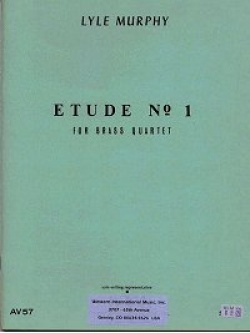 画像1: 金管４重奏楽譜　金管四重奏のための練習曲第一番 作曲／ライル　マーフィー　【2012年11月取扱開始】