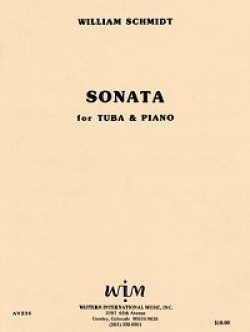 画像1: チューバソロ楽譜　テューバとピアノのためのソナタ　作曲／ウィリアム　シュミット